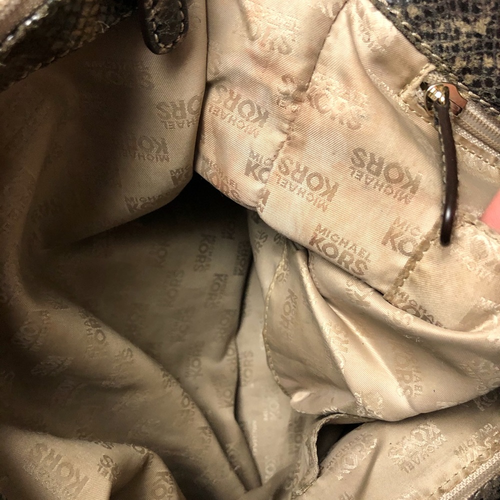 Michael Kors Hamilton Large Python Tote - image 8